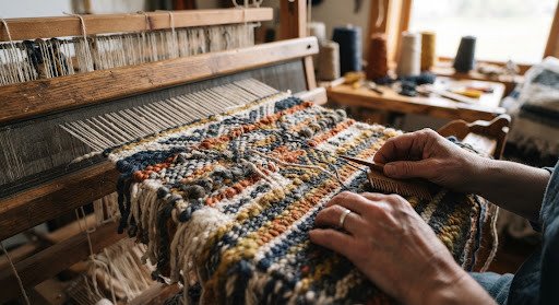 Hand-woven Rope Chair