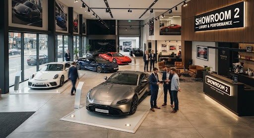 Modern Showroom Layout
